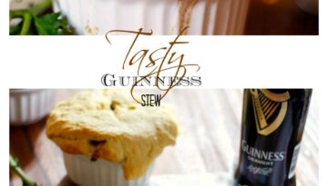 Guinness Stew Pot Pies Recipe