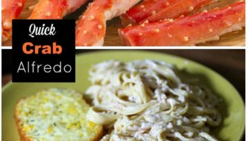Crab Alfredo Recipe