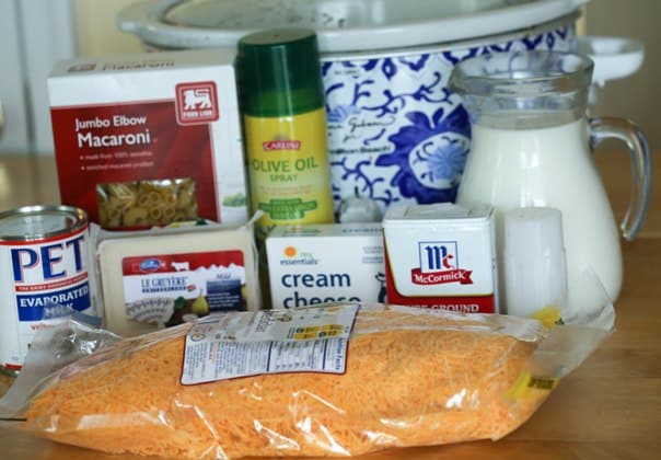 crockpot-mac-and-cheese-ingredients