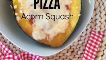 Gluten Free Pizza Acorn Squash Recipe