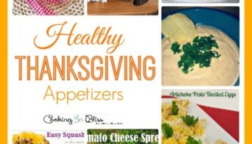 Healthy Thanksgiving Appetizers