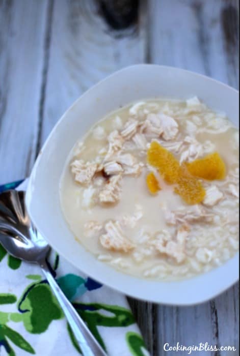 Greek Lemon Chicken Soup Recipe