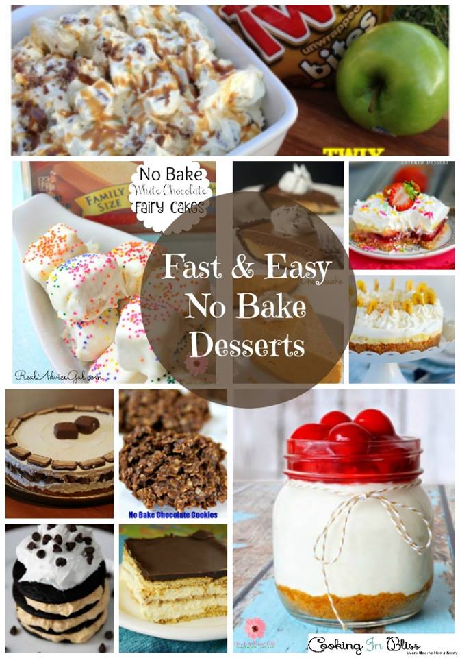 Fast and Easy No Bake Desserts 